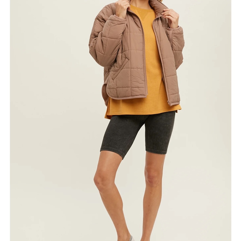 Khaki Lightweight Buffer Jacket - image 2